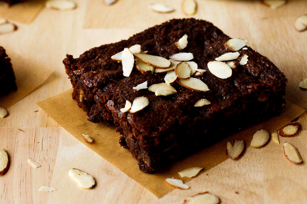 Almond Flour Fudge Brownies - Mandelin