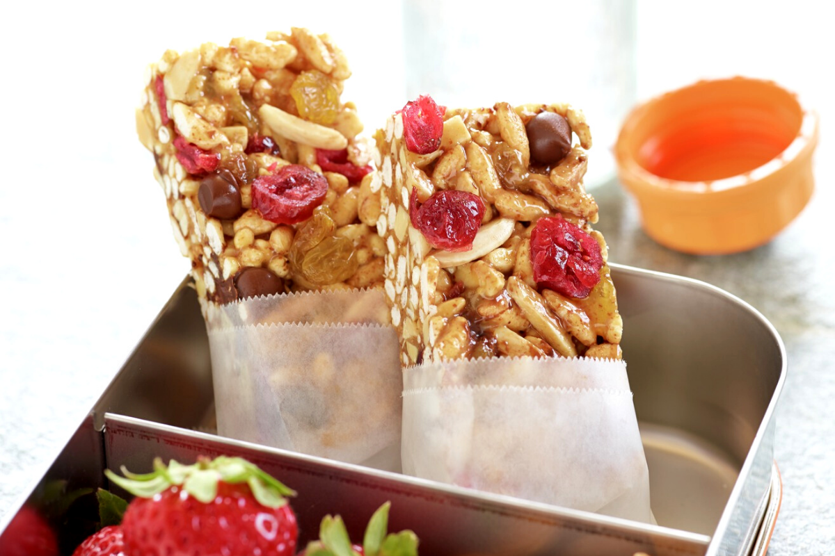 Sweet And Salty Almond Trail Bars