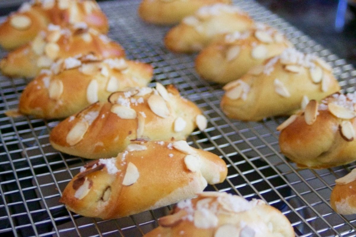 Swedish Sweet Rolls with Almond Paste