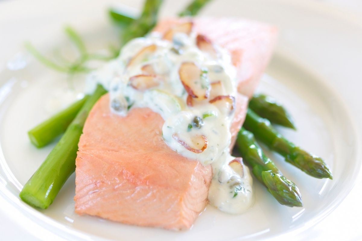 Creamy Almond Caper Sauce