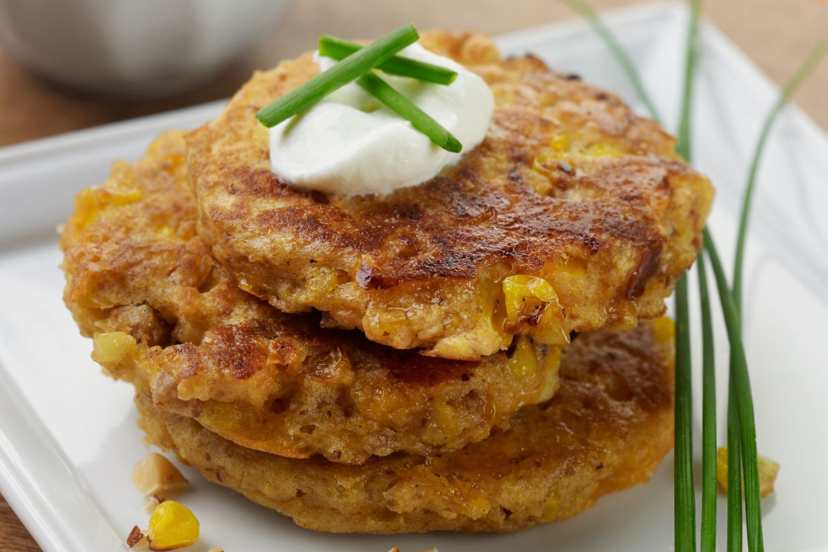 Almond Corn Cakes