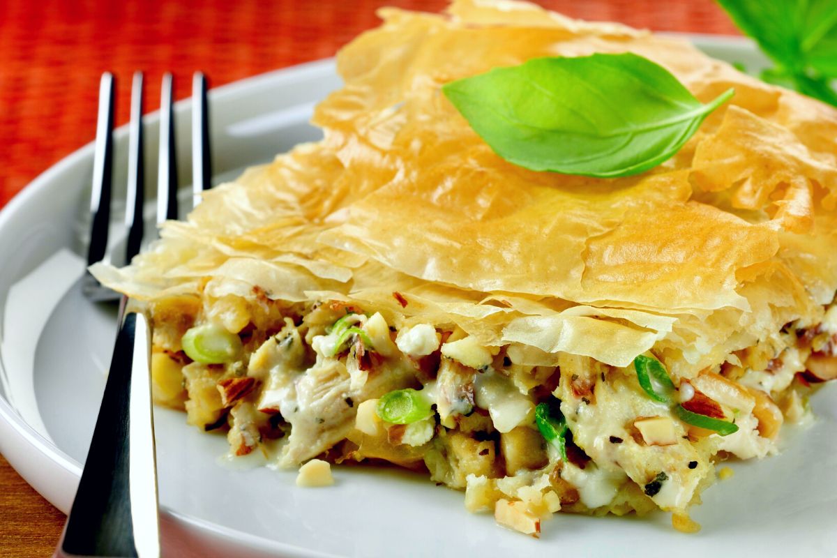 Greek Phyllo Chicken