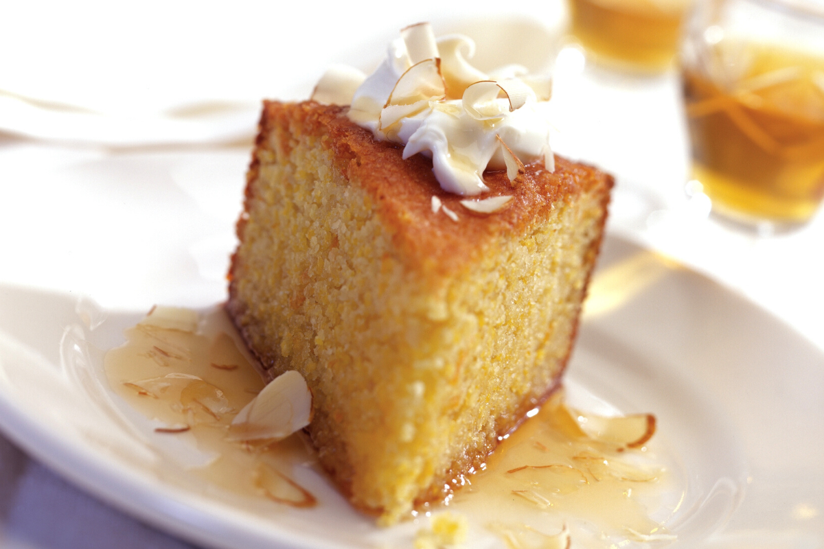 Polenta Almond Cake