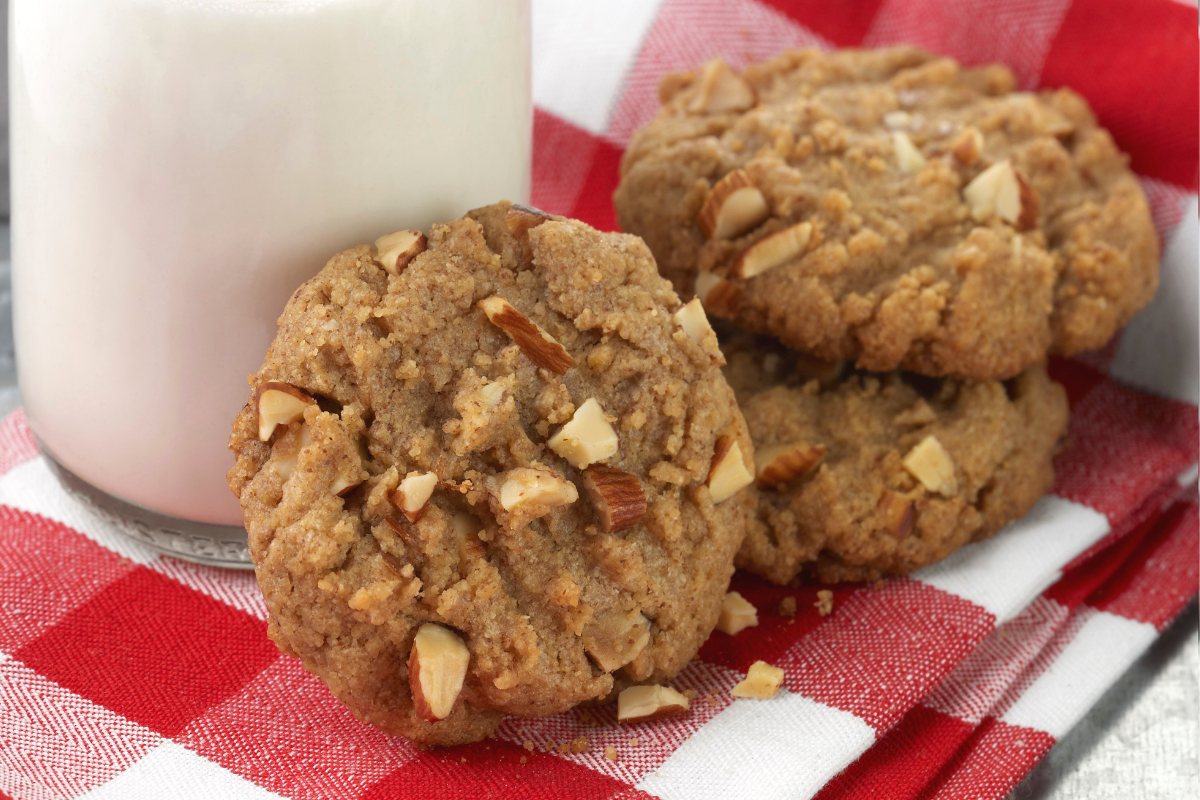 Almond Butter Crunch Cookies