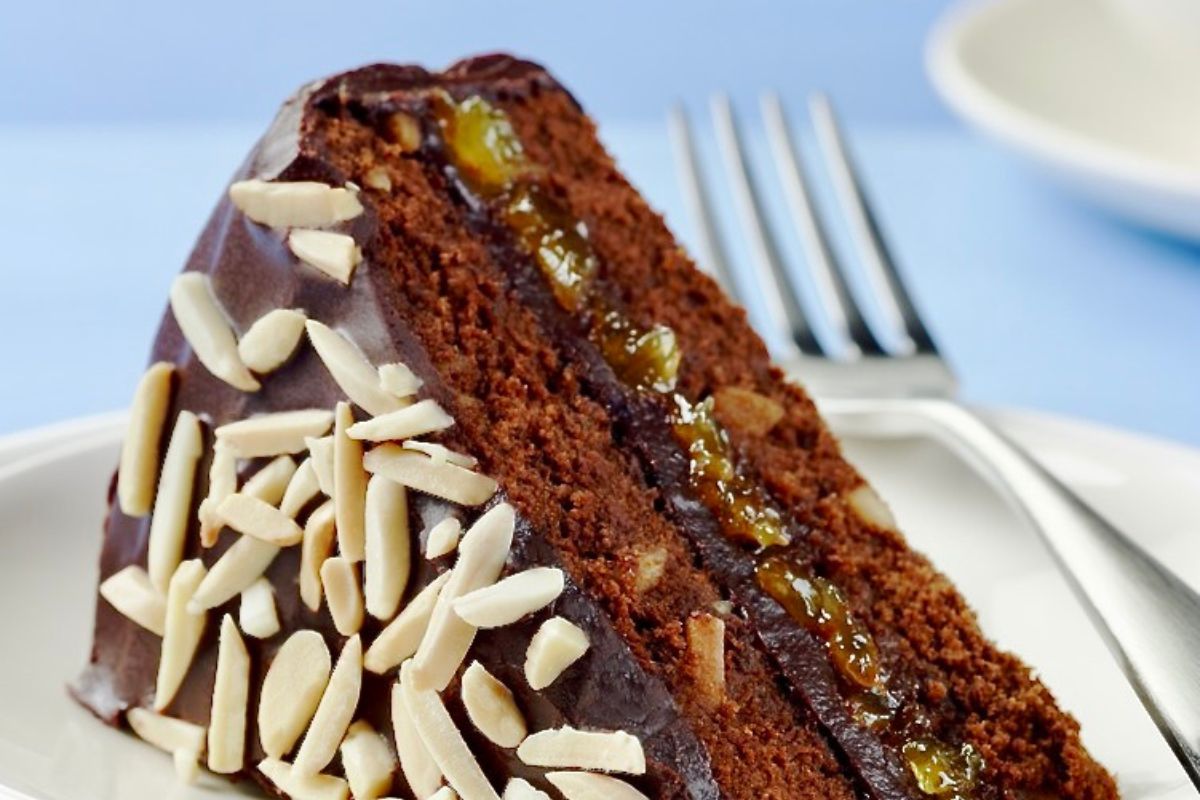 Almond-Chocolate Gingerbread Torte