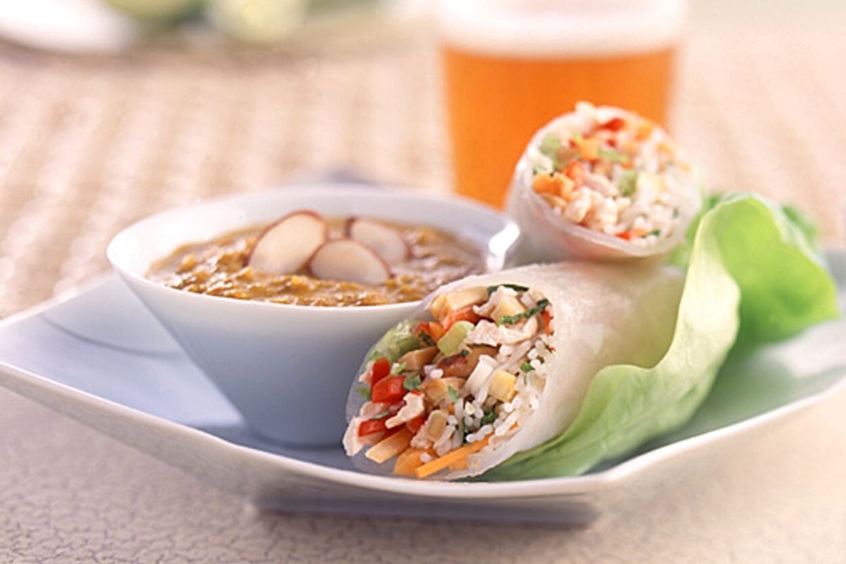 Almond Spring Rolls