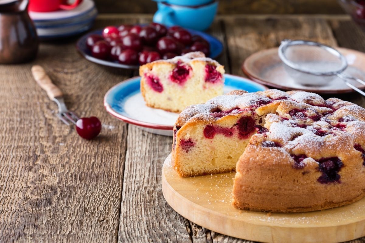 Cherry Almond Cake