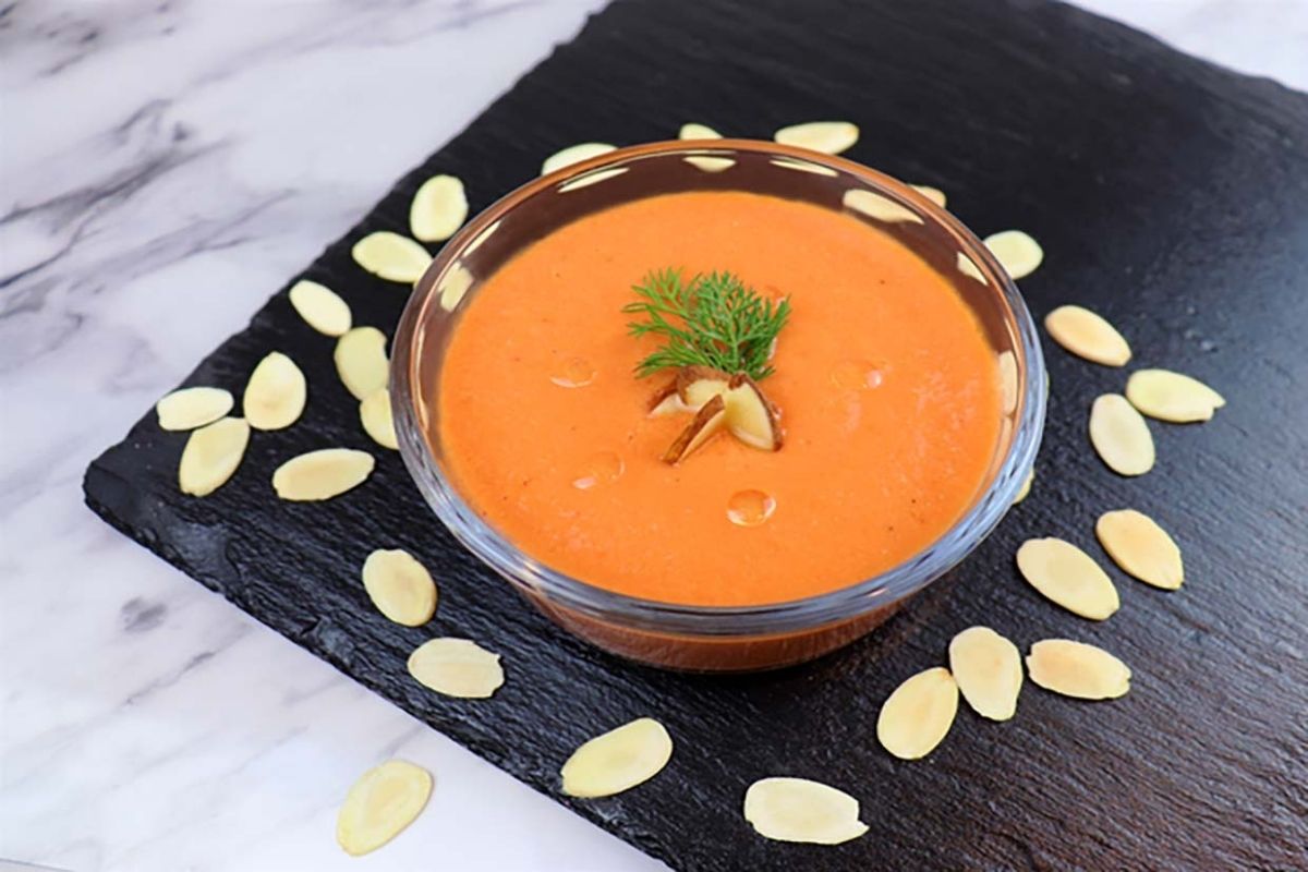 Zesty Garden Almond Gazpacho