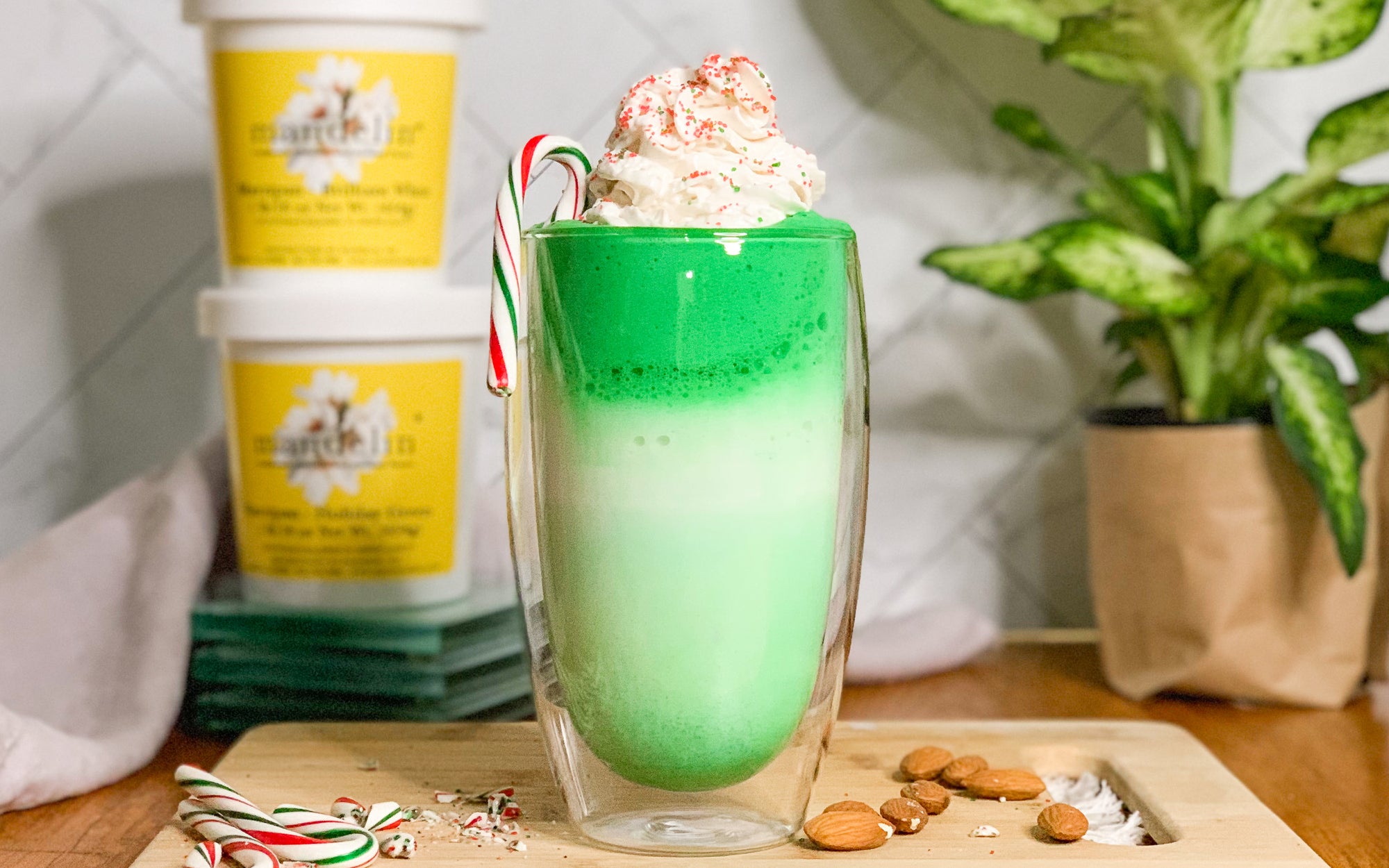 Marzipan Mint Latte