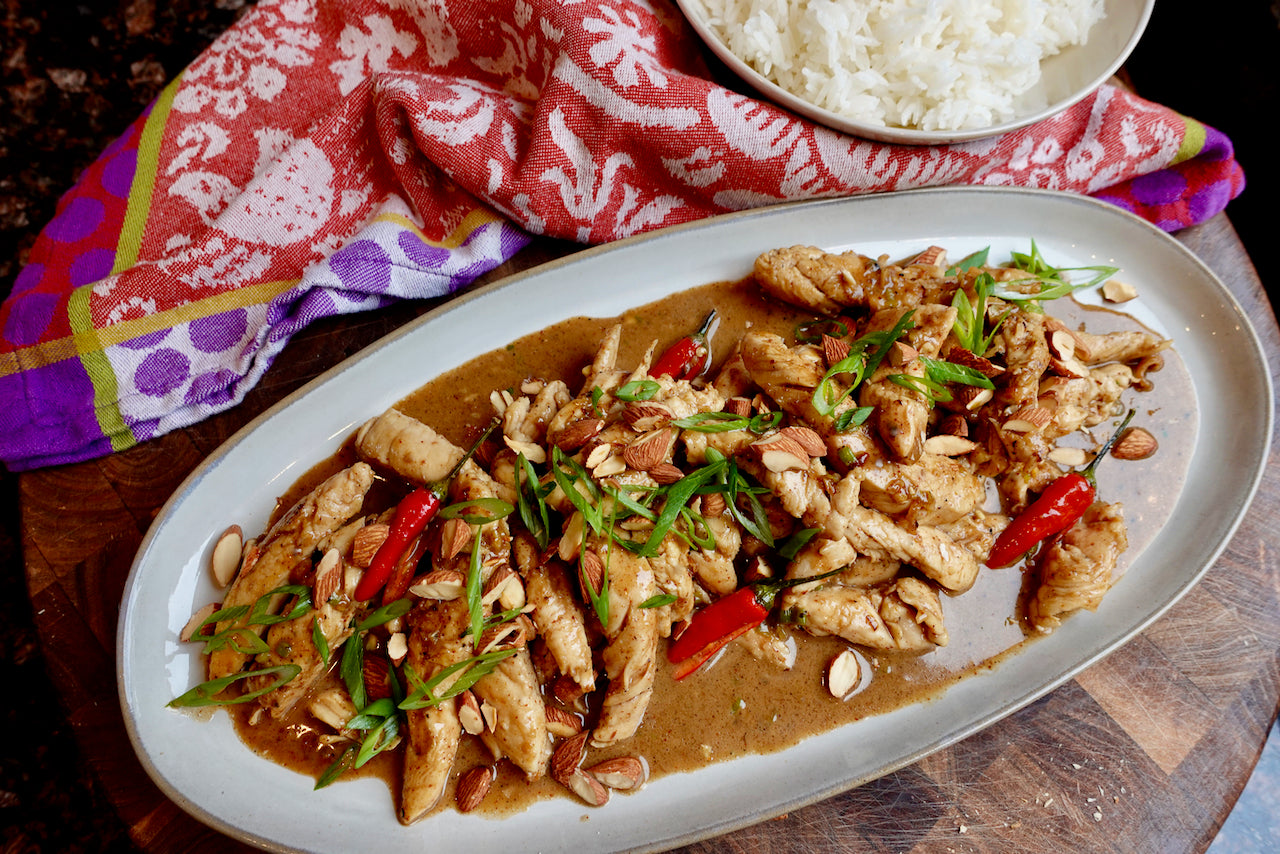 Spicy Almond Chicken