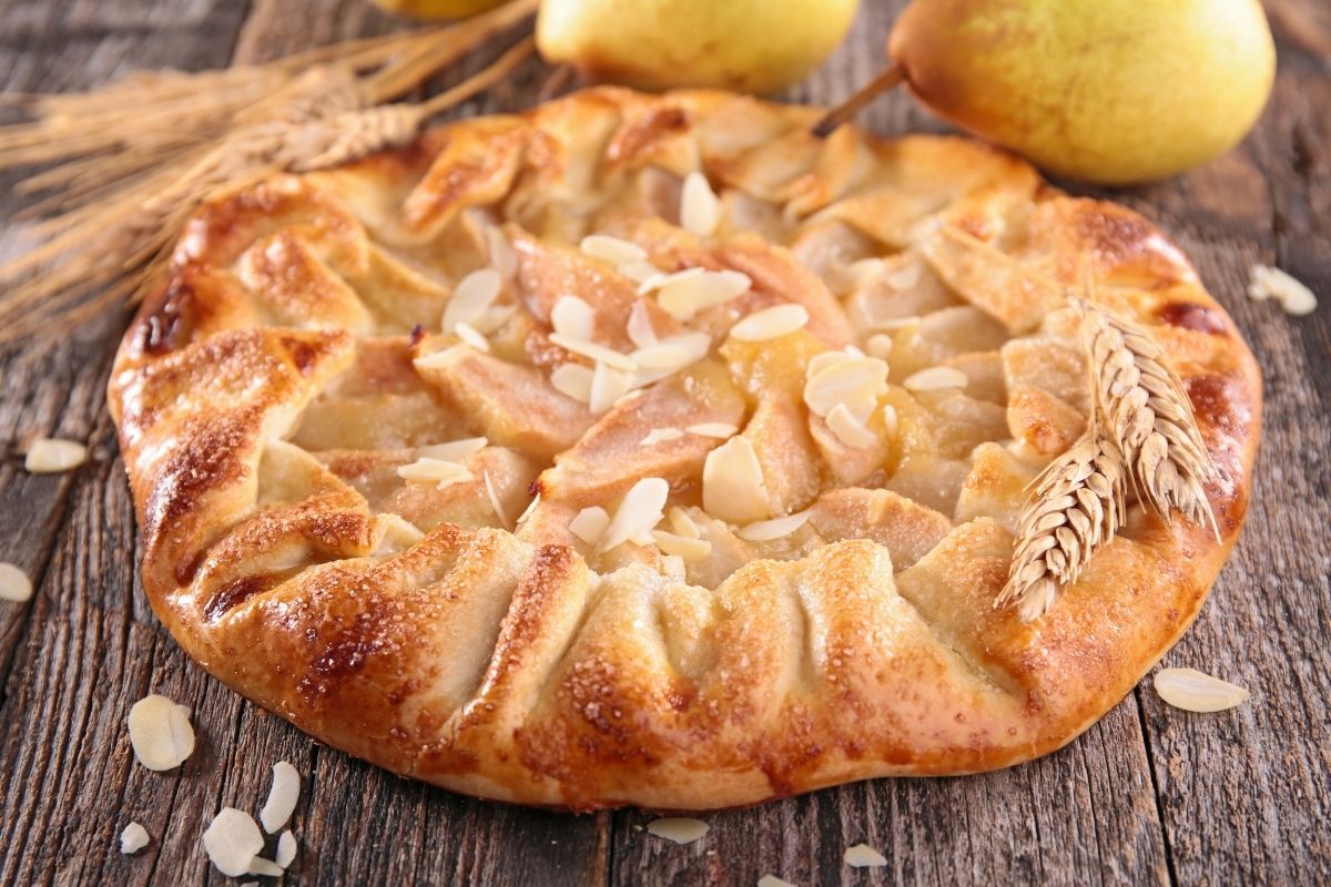 Pear and Almond Crostata