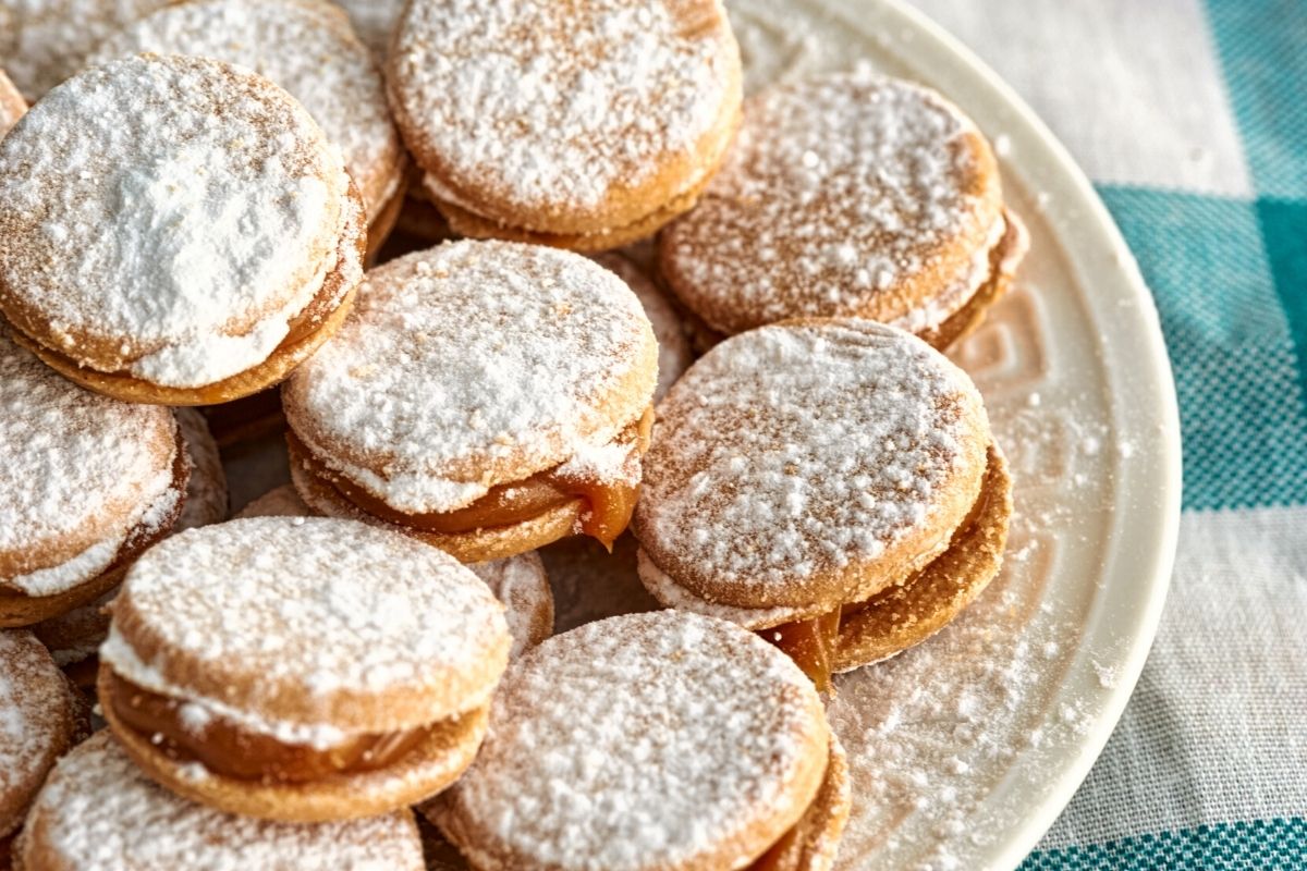 Gluten-free Almond Alfajores