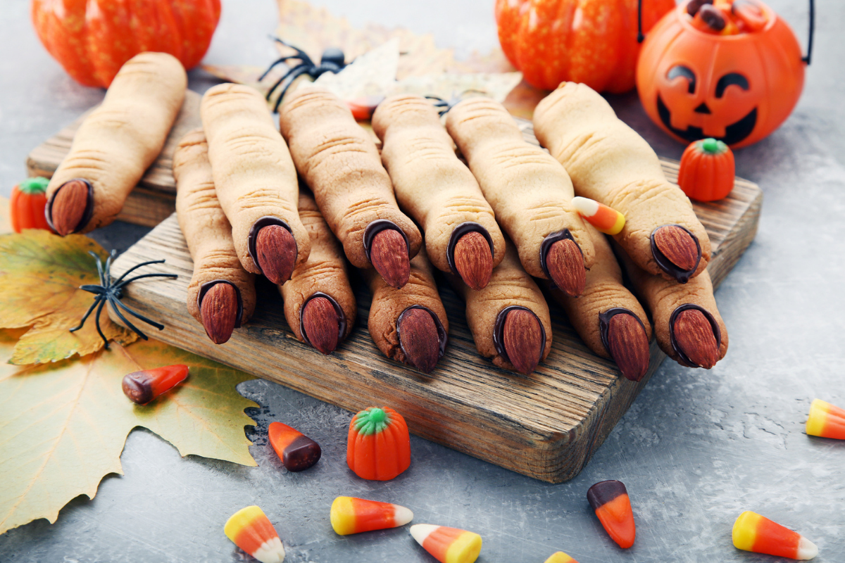 Halloween Finger Cookies