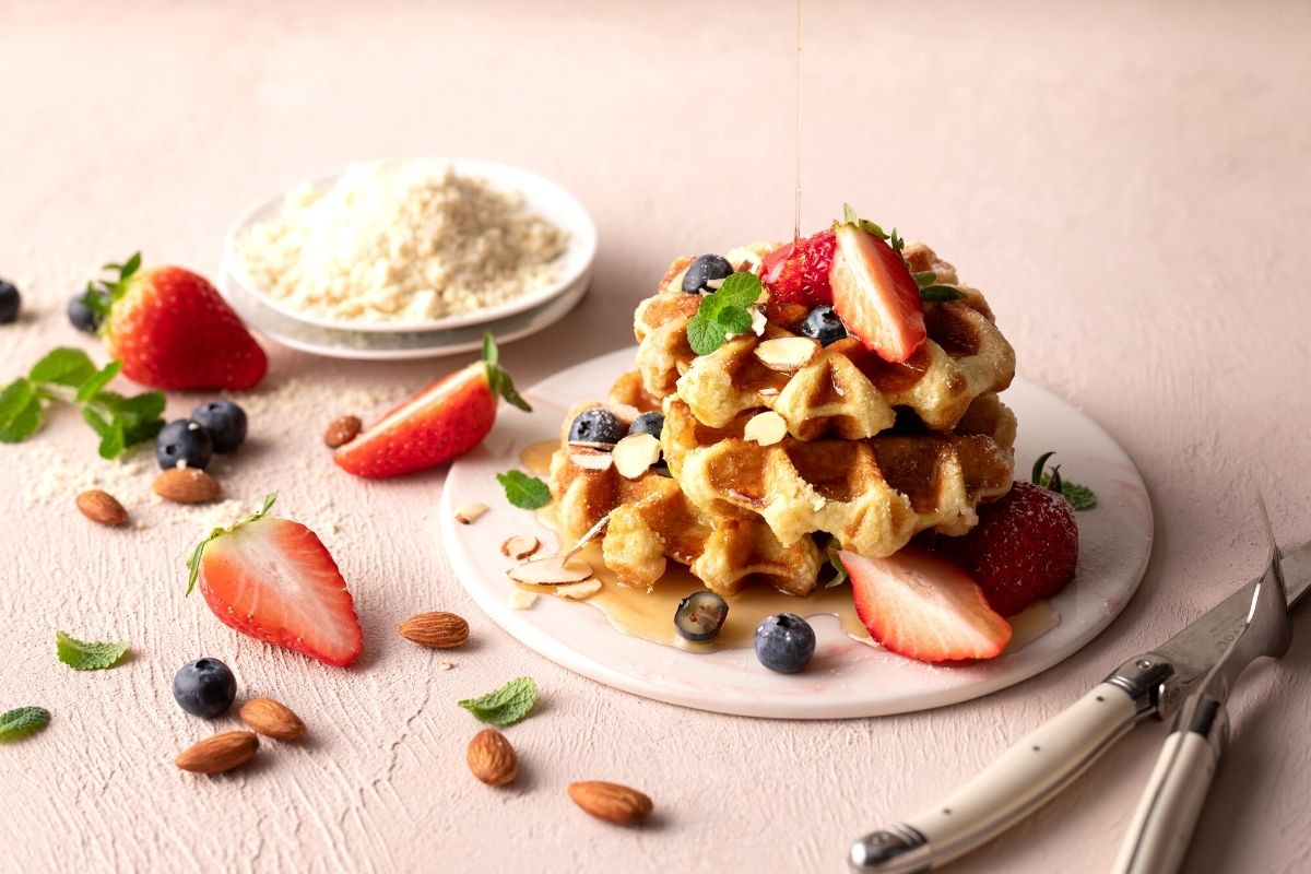 Almond Flour Waffles