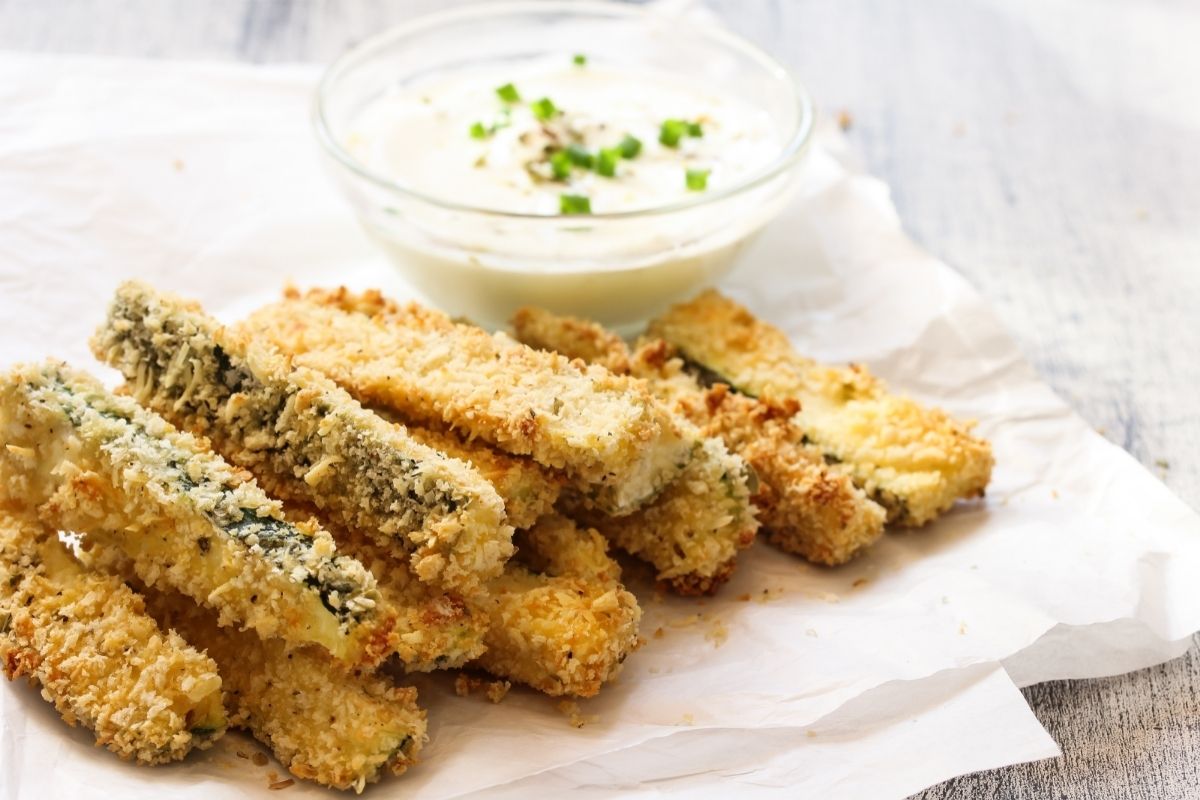 Baked Zucchini Sticks