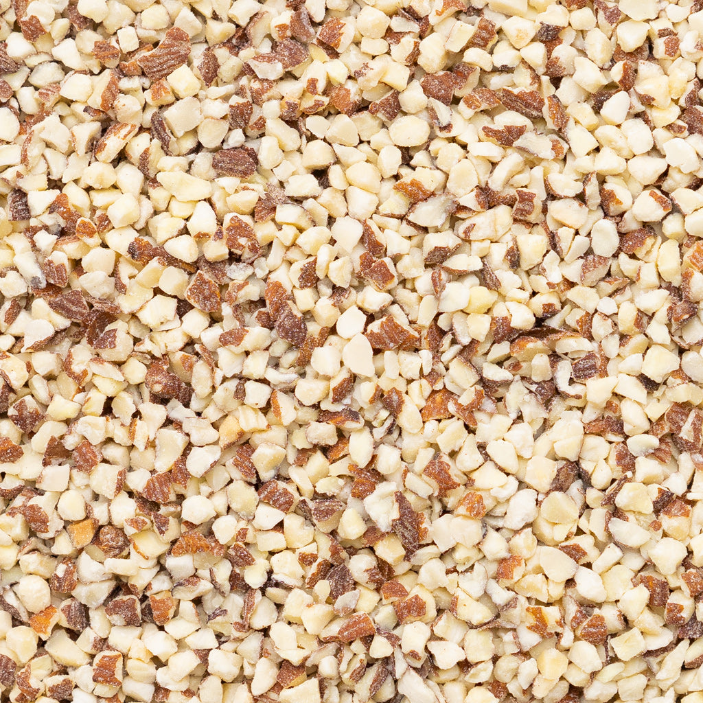 12 Almonds Natural Almonds Diced Medium (14/8) - Mandelin