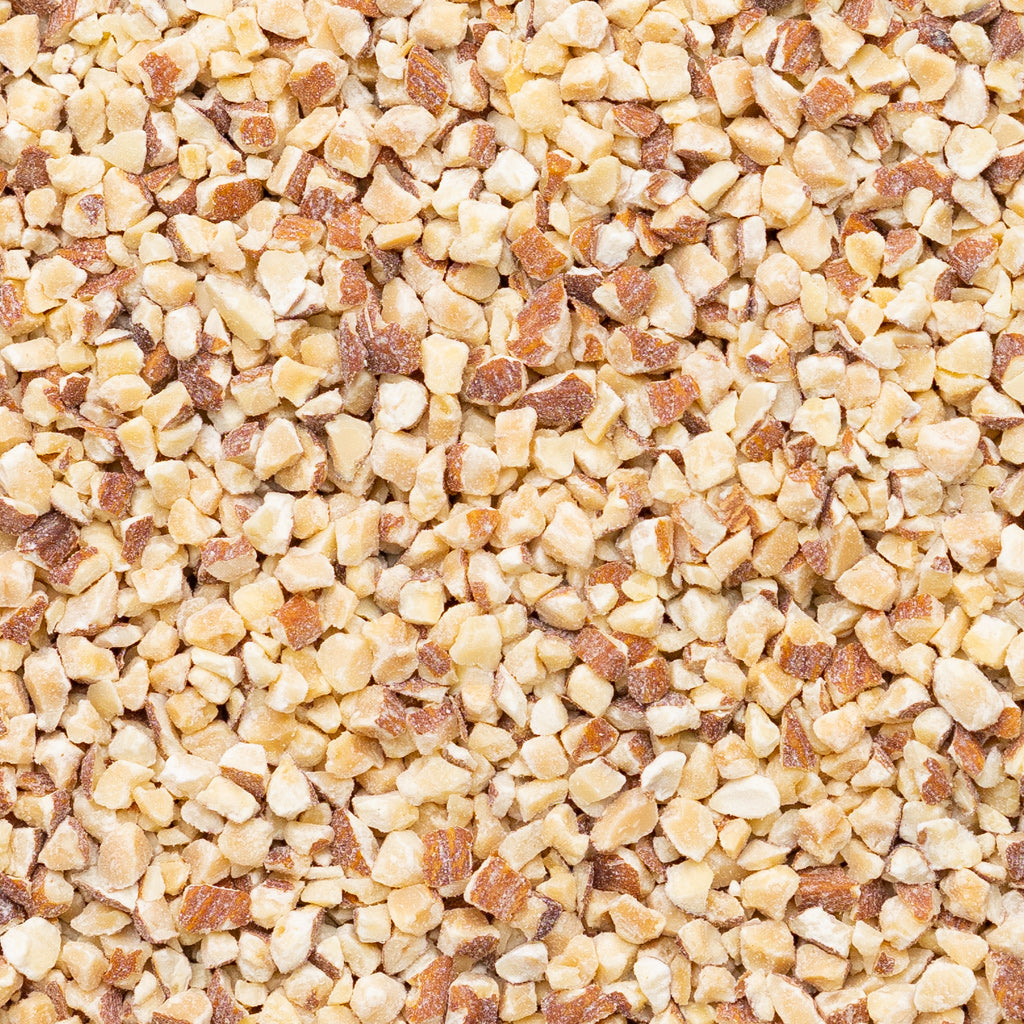 Natural Almonds Diced Dry Roasted Medium (14/8)
